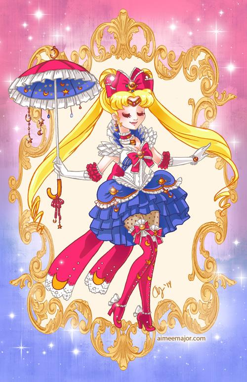 Rococo Sailor Moon Redesigns
