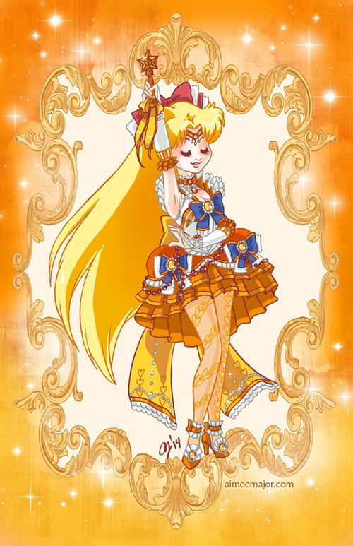 Rococo Sailor Moon Redesigns