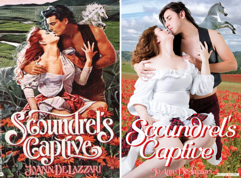 Romance Novel Covers Recreated by Real People