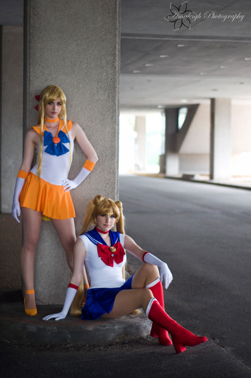 Sailor Moon & Sailor Venus Cosplays