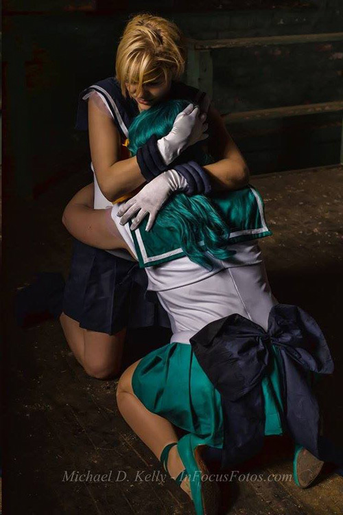 Sailor Scouts Group Cosplay