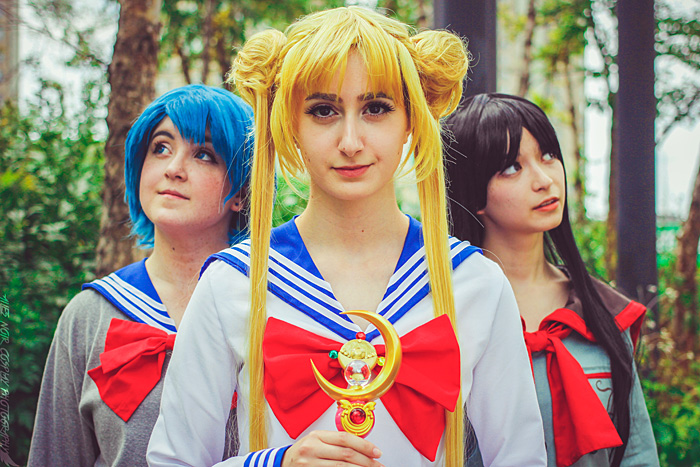 Usagi, Rei & Ami from Sailor Moon Cosplay