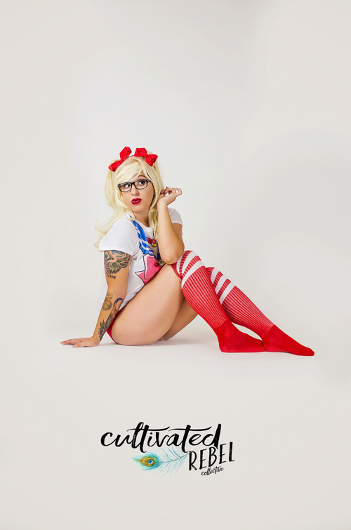Sailor Moon Inspired Pinup Photoshoot