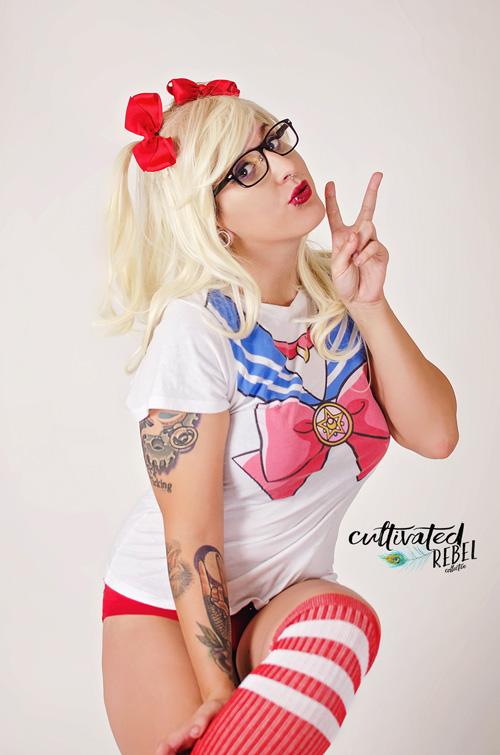 Sailor Moon Inspired Pinup Photoshoot