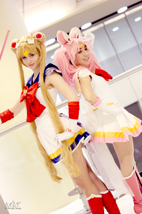 Sailor Moon & Chibi Moon Cosplay