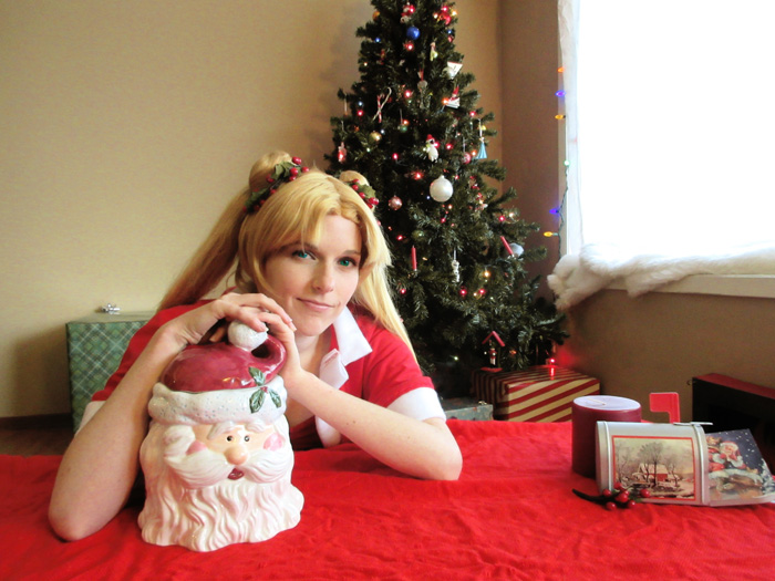 Christmas Sailor Moon Cosplay