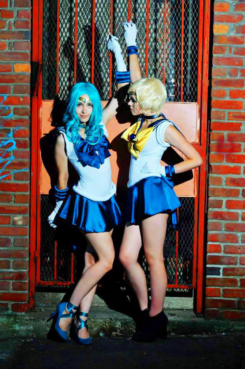 Sailor Uranus & Neptune Cosplays