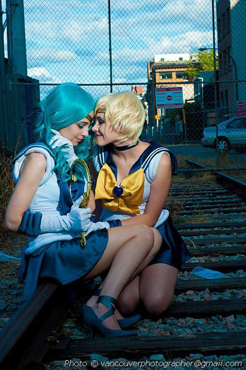 Sailor Uranus & Neptune Cosplays