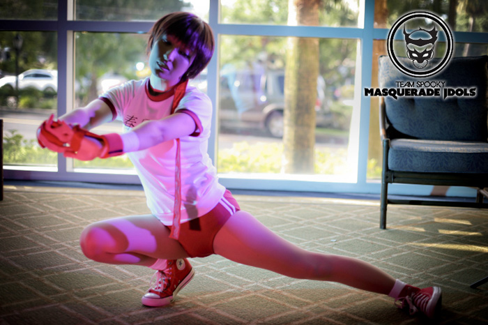 Sakura from Street Fighter Cosplay