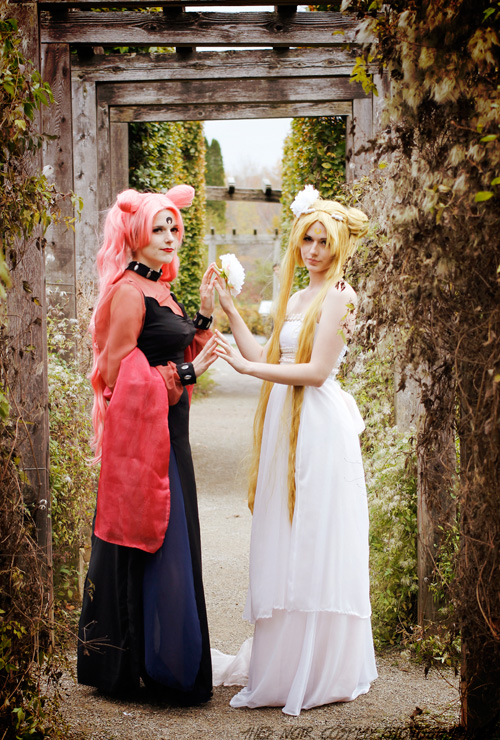 Princess Serenity and Wicked Lady Cosplays