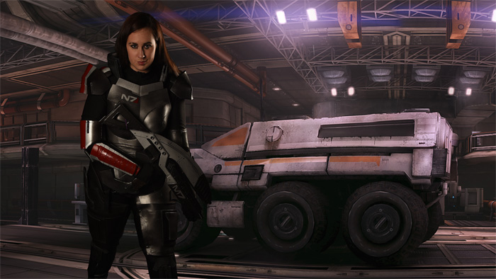 Commander Shepard from Mass Effect Cosplay