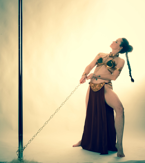 Slave Leia Pole Dance