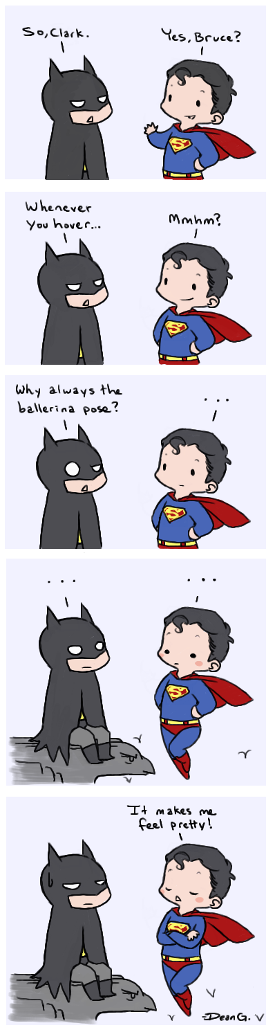 So Clark... Batman & Superman Comic