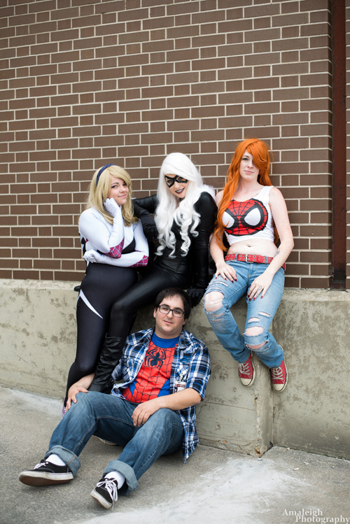 Spider-Man Group Cosplay