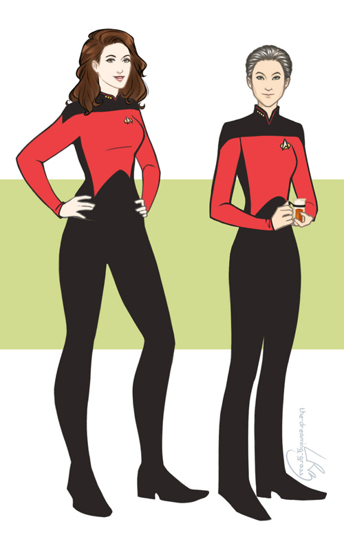Star Trek TOS & TNG Genderswapped