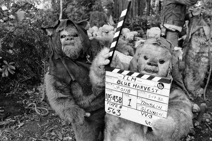Star Wars: Return of the Jedi Behind the Scenes Photos