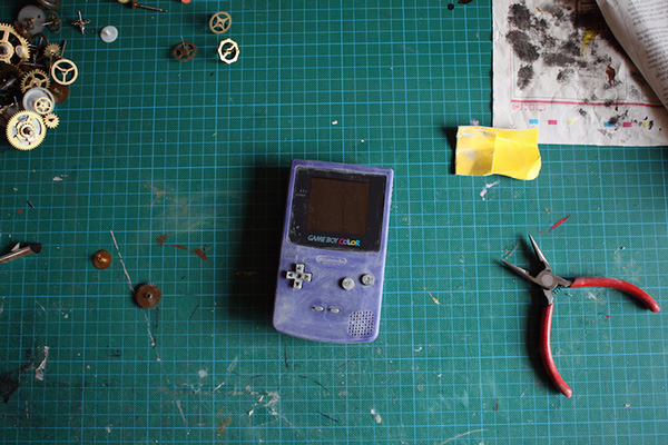 Steampunk Nintendo Game Boy