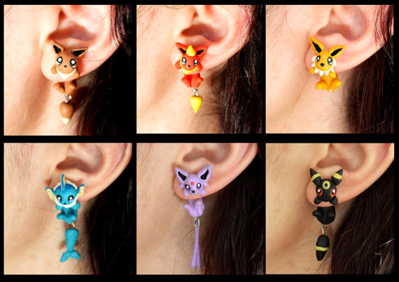 Pokemon Eeveelutions Earrings