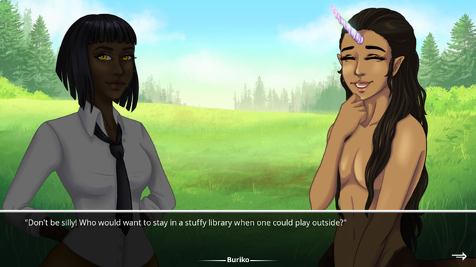 Love Mythos: Sanctuary Island Visual Novel and Puzzle Game