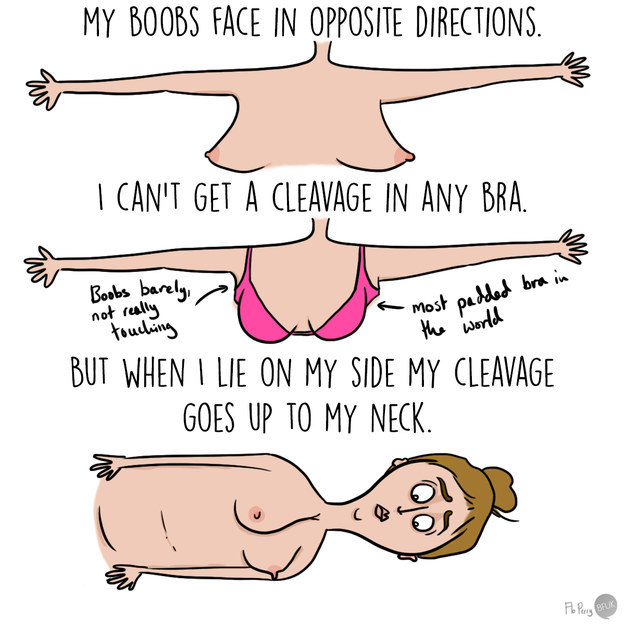 Relatable Comics About Boobs