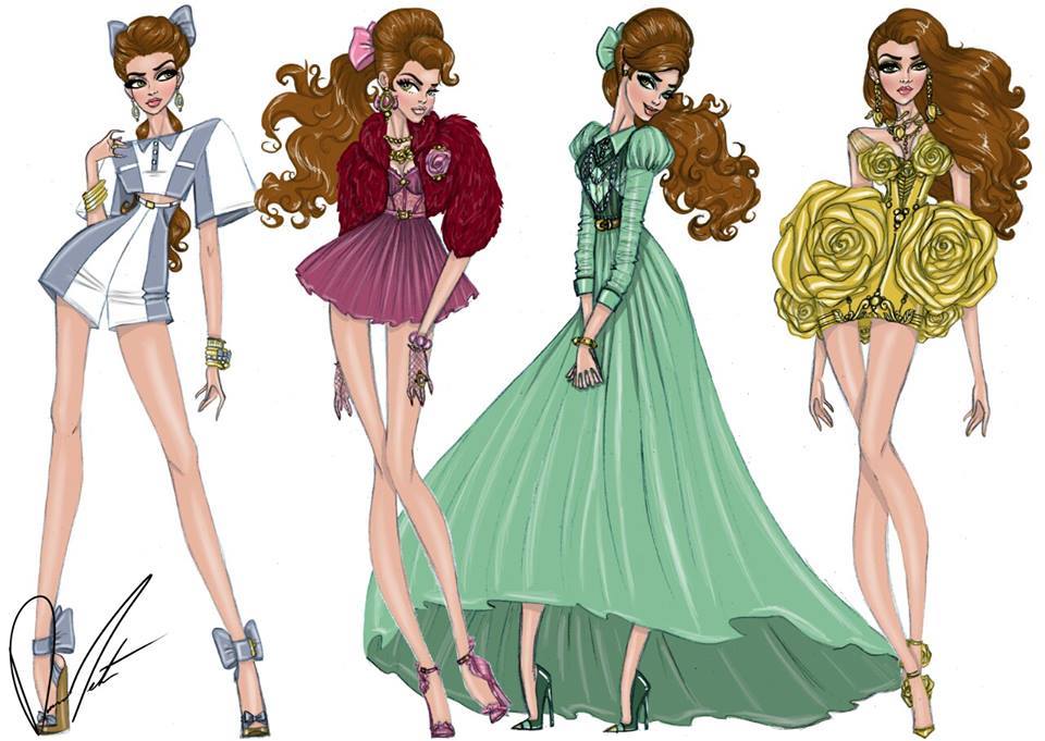 Disney Princess Fashion Designs