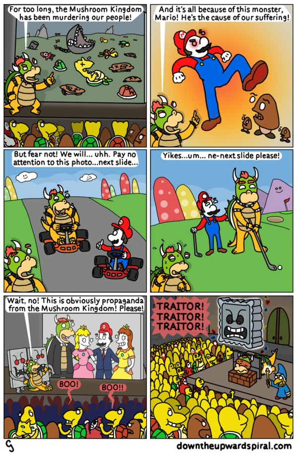Mushroom Kingdom Propaganda - Comic