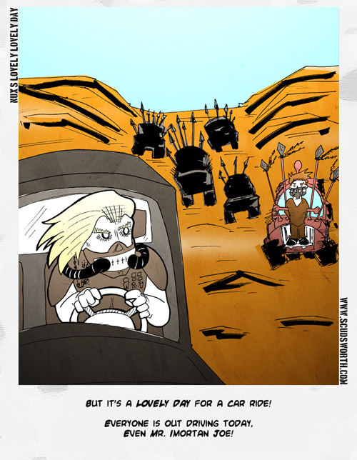 Nuxs Lovely, Lovely Day - A Mad Max Picture Book