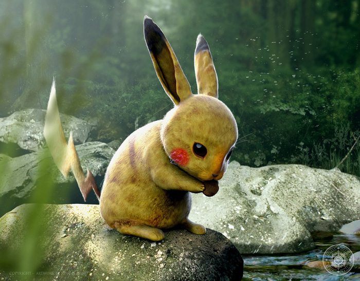 Realistic Pokemon Fan Art - Pokemon Zoology