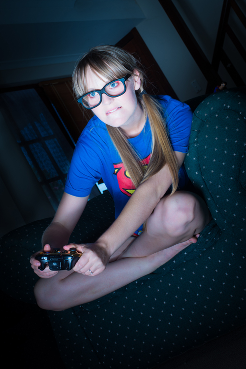 Super Gamer Girl Photoshoot