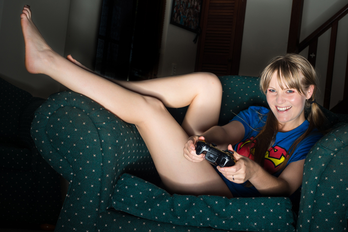 Super Gamer Girl Photoshoot