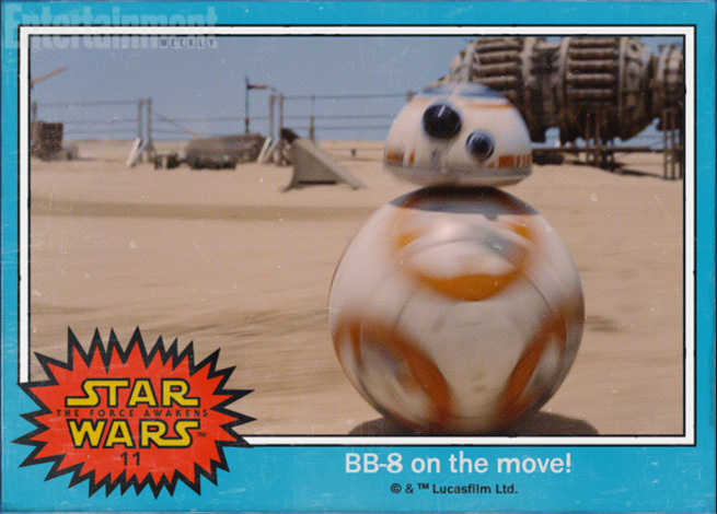 Star Wars: The Force Awakens Characters from the Teaser Trailer Trading Cards