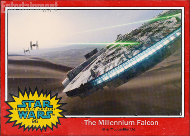 Star Wars: The Force Awakens Characters from the Teaser Trailer Trading Cards
