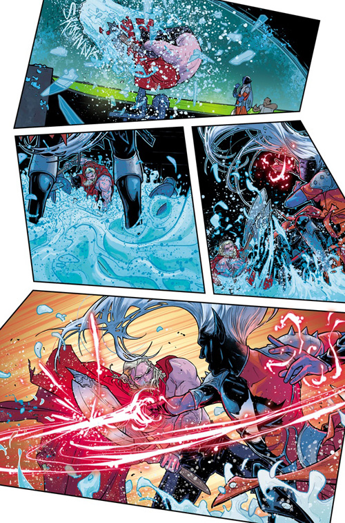 Marvel Comics Thor #1 Covers & Preview Pages