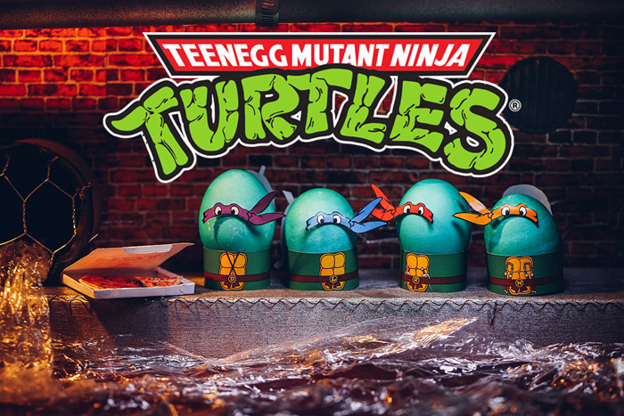 Printable Teenage Mutant Ninja Turtles Easter Egg Costumes