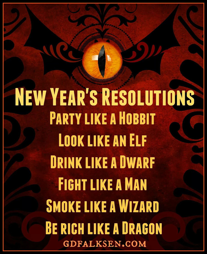 Tolkien New Year