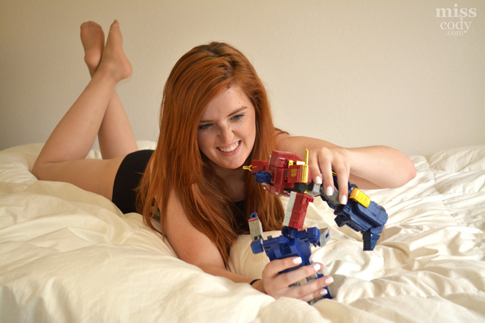 Transformers Fangirl Photoshoot