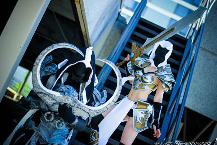 Tyreal & Malthael from Diablo Cosplay