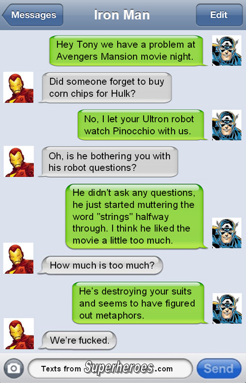 Avengers: Age of Ultron Texts from Superheroes 