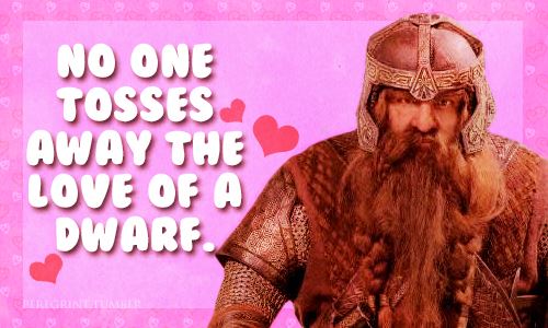 Hobbit Valentines Cards