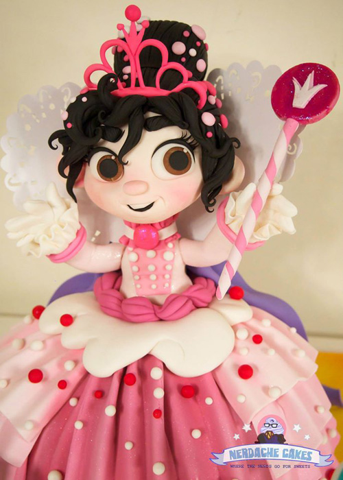 Vanellope from Wreck-It Ralph Cake
