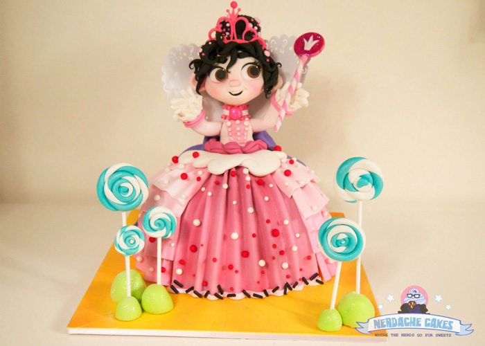 Vanellope from Wreck-It Ralph Cake