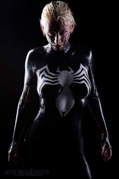 Venom Cosplay Superhero Photography