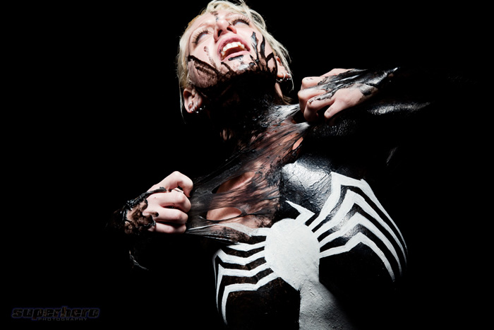 Venom Cosplay Superhero Photography