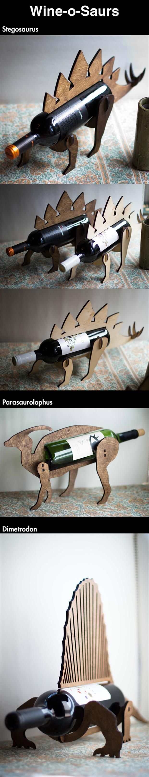Dinosaur Wine Racks - Wine-O-Saurus!