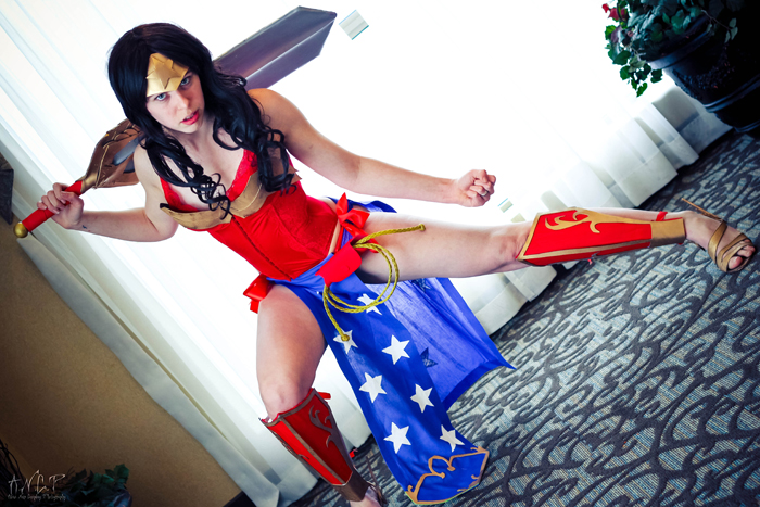 Ame-Comi Wonder Woman Cosplay