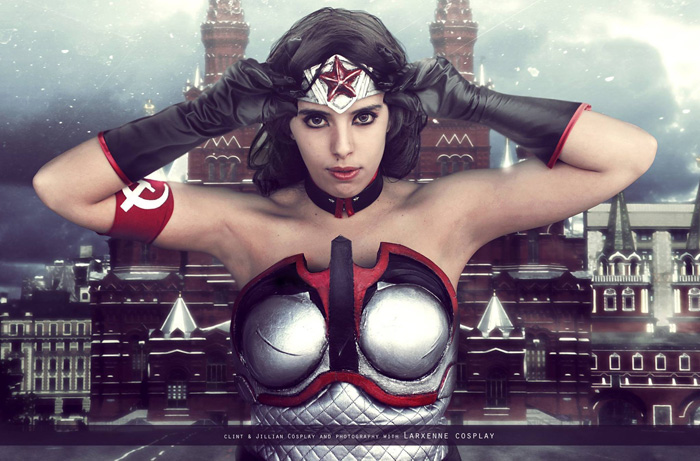 Red Son Wonder Woman Cosplay