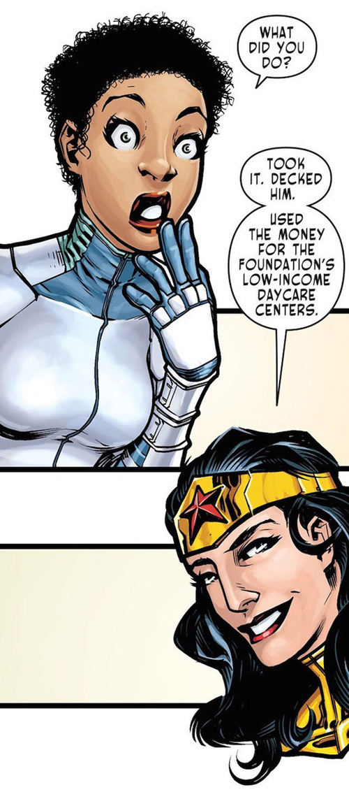 Wonder Woman Has Cellulite Too!  (Sensation Comics feat. Wonder Woman #20 Excerpt)