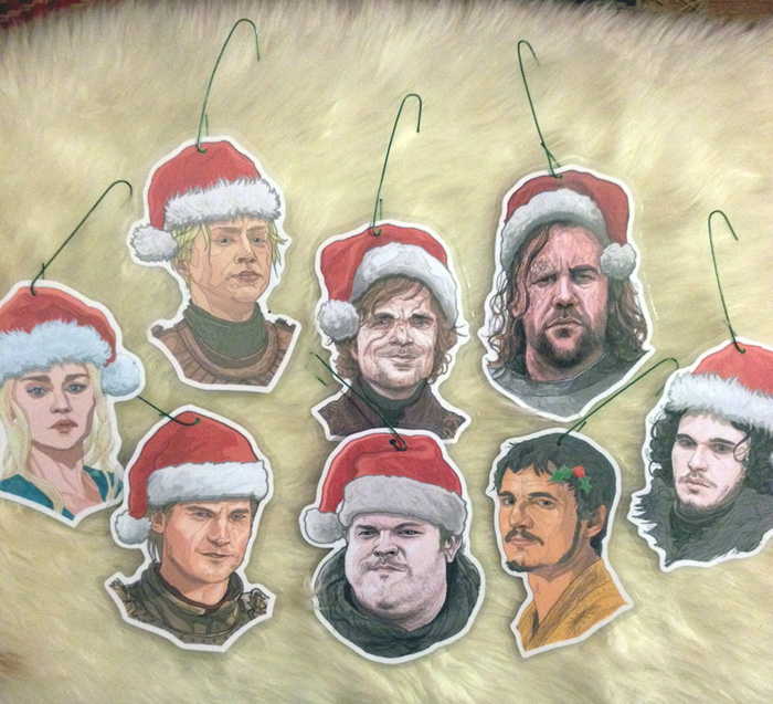 Star Wars, Game of Thrones & More Geeky Christmas Cards & Ornaments