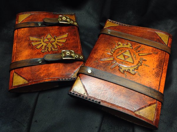 Zelda Book & Tablet Leather Covers
