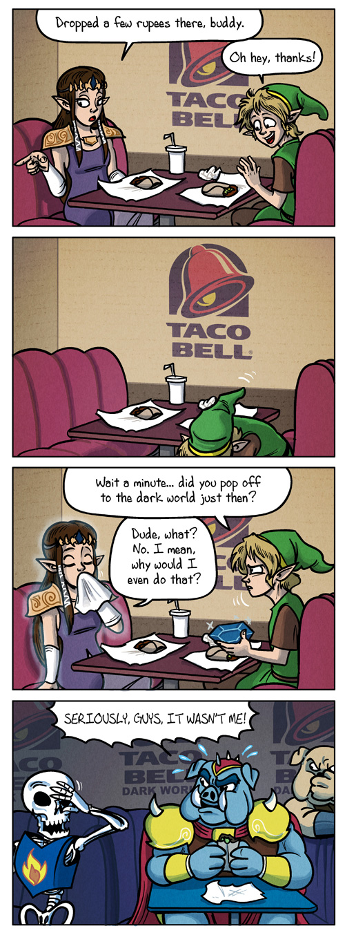 Zelda Fart Comic